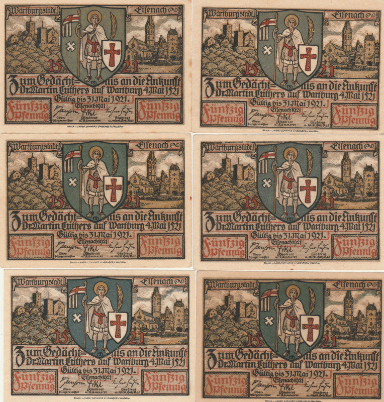 Set 6 Notgelds